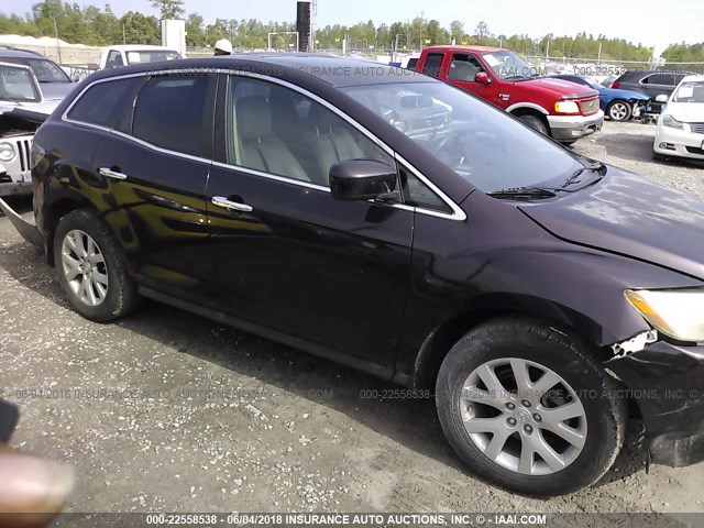 JM3ER293270157695 - 2007 MAZDA CX-7 MAROON photo 1