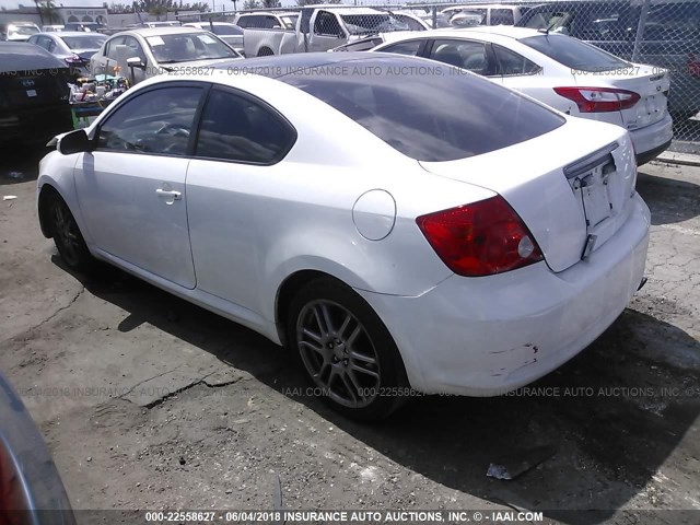 JTKDE177460126343 - 2006 TOYOTA SCION TC 白色 照片 3