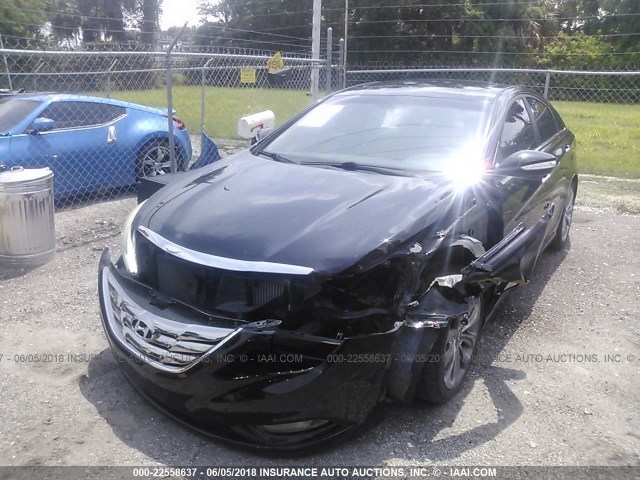 5NPEC4AB0BH246654 - 2011 HYUNDAI SONATA SE/LIMITED BLACK photo 6