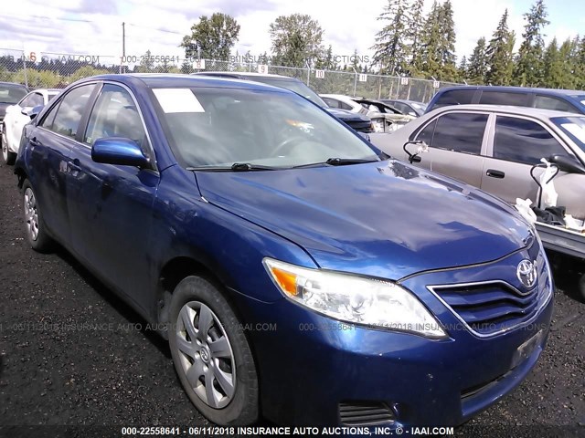 4T4BF3EK5BR125236 - 2011 TOYOTA CAMRY SE/LE/XLE 蓝色 照片 1