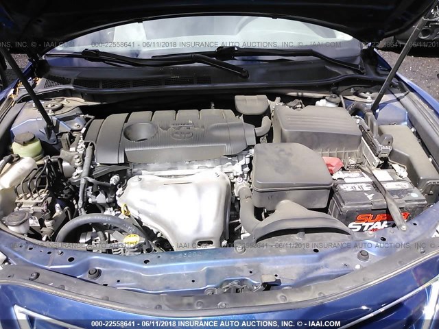 4T4BF3EK5BR125236 - 2011 TOYOTA CAMRY SE/LE/XLE 蓝色 照片 10