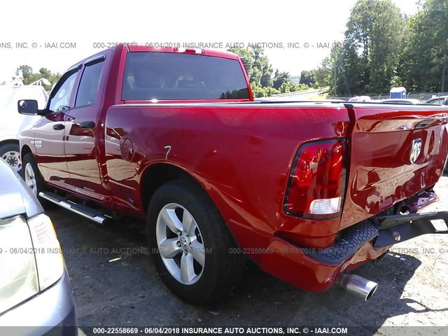 1C6RR6FT7GS209727 - 2016 RAM 1500 ST RED photo 3