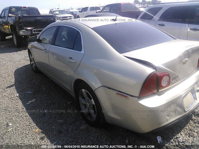 1G1ZC5E17BF103454 - 2011 CHEVROLET MALIBU 1LT 灰色 照片 3