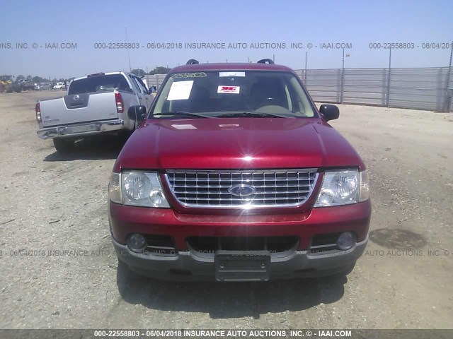 1FMZU63K53UA43138 - 2003 FORD EXPLORER XLT/XLT SPORT/NBX 红色 照片 6