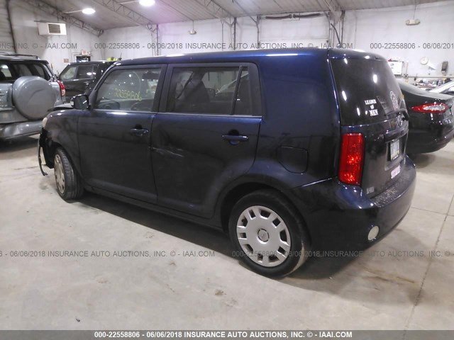 JTLKE50E581041172 - 2008 TOYOTA SCION XB ლურჯი ფოტო 3
