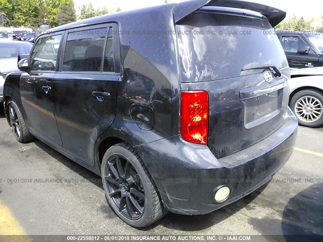 JTLKE50EX91071155 - 2009 TOYOTA SCION XB შავი ფოტო 3