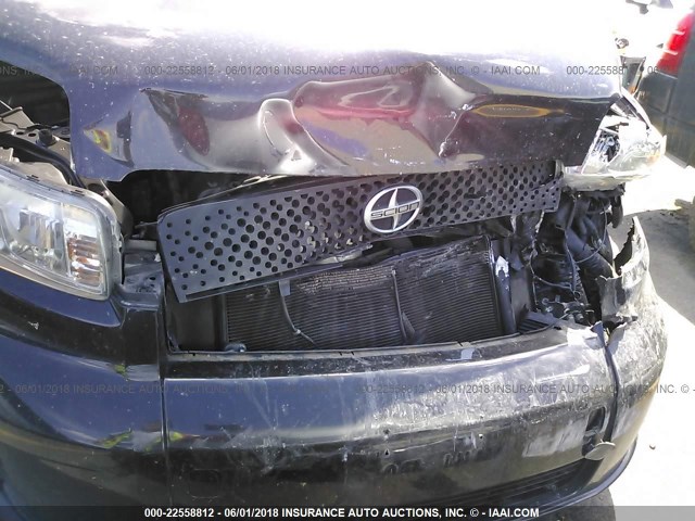 JTLKE50EX91071155 - 2009 TOYOTA SCION XB შავი ფოტო 6
