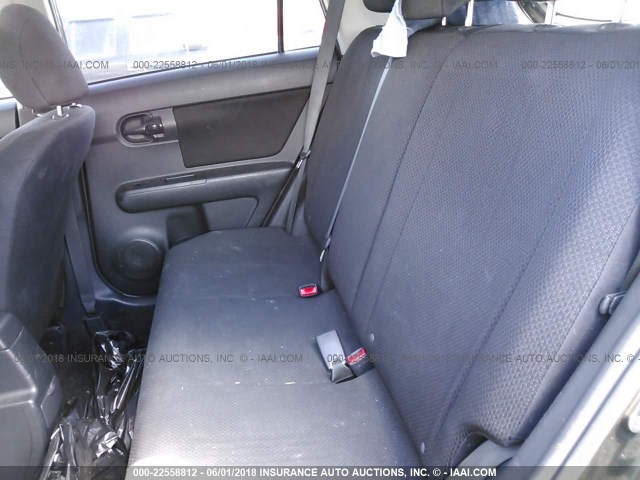 JTLKE50EX91071155 - 2009 TOYOTA SCION XB შავი ფოტო 8