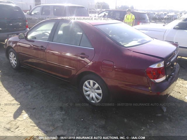 4T1BE32K96U118247 - 2006 TOYOTA CAMRY LE/XLE/SE ბურგუნდია ფოტო 3