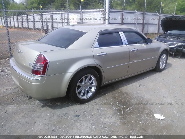 2C3LA63H56H279257 - 2006 CHRYSLER 300C TAN photo 4