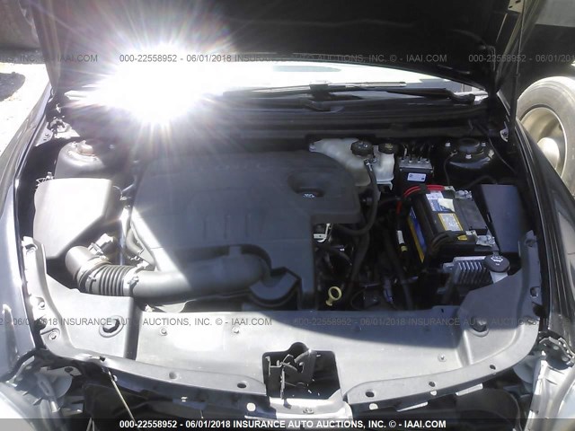 1G1ZB5E01CF153746 - 2012 CHEVROLET MALIBU LS GRAY photo 10
