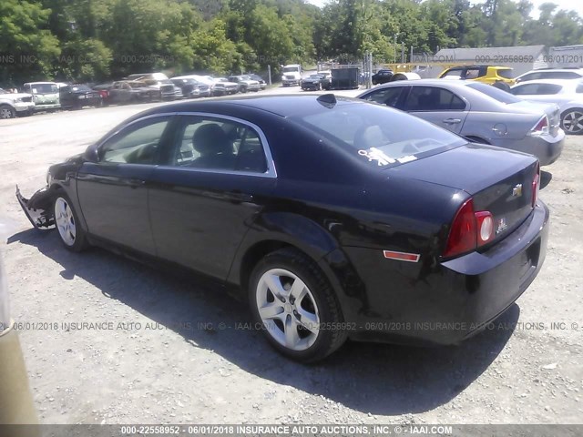 1G1ZB5E01CF153746 - 2012 CHEVROLET MALIBU LS GRAY photo 3