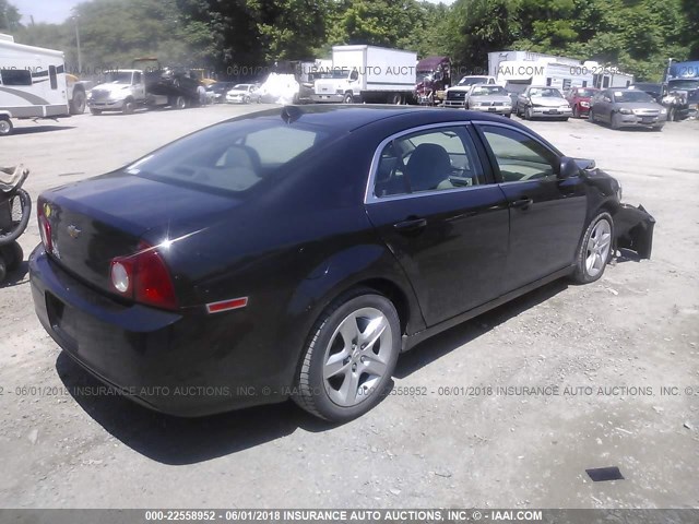 1G1ZB5E01CF153746 - 2012 CHEVROLET MALIBU LS GRAY photo 4