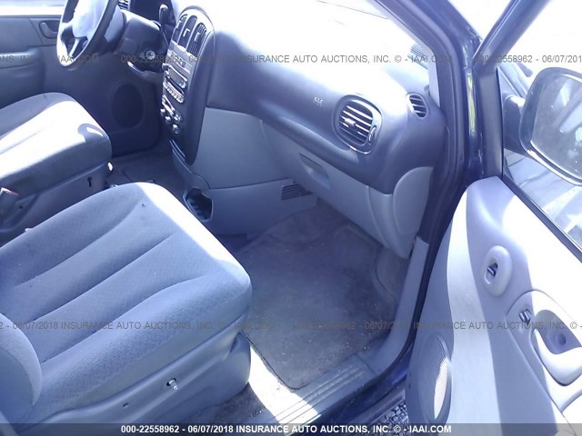 1D4GP24E86B653543 - 2006 DODGE GRAND CARAVAN SE BLUE photo 5