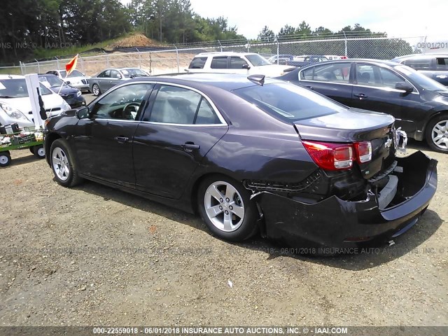 1G11C5SL5FF242541 - 2015 CHEVROLET MALIBU 1LT 紫色 照片 3
