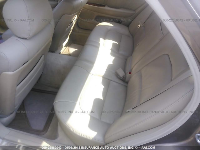 JT8BH28F3W0122848 - 1998 LEXUS LS 400 BROWN photo 8