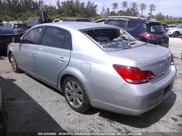 4T1BK36B96U072664 - 2006 TOYOTA AVALON XL/XLS/TOURING/LIMITED SILVER photo 3