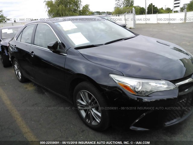 4T1BF1FK7FU928844 - 2015 TOYOTA CAMRY LE/XLE/SE/XSE BLACK photo 1