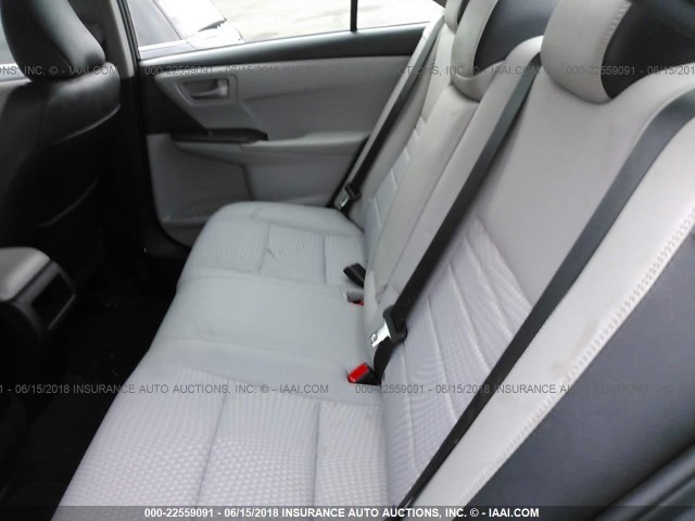 4T1BF1FK7FU928844 - 2015 TOYOTA CAMRY LE/XLE/SE/XSE BLACK photo 8