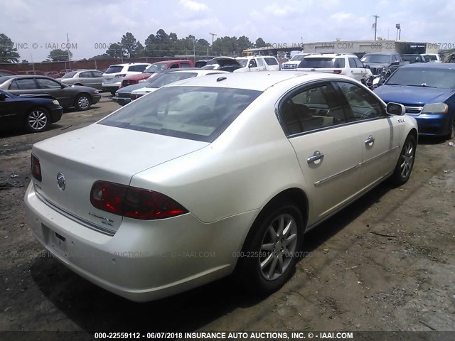 1G4HD57288U197138 - 2008 BUICK LUCERNE CXL BEIGE photo 4