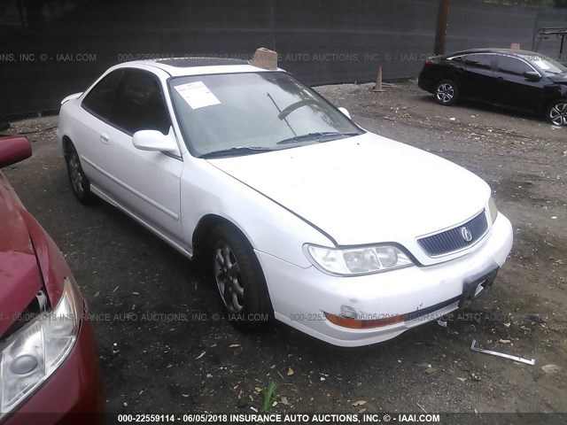 19UYA2257WL009811 - 1998 ACURA 3.0CL WHITE photo 1