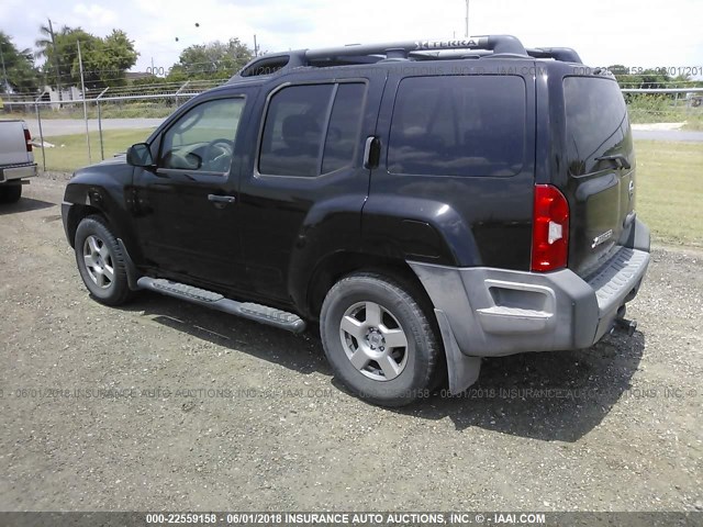 5N1AN08UX8C508513 - 2008 NISSAN XTERRA OFF ROAD/S/SE BLACK photo 3