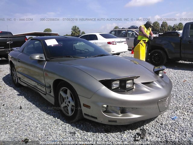 2G2FS22K822136137 - 2002 PONTIAC FIREBIRD Champagne photo 1