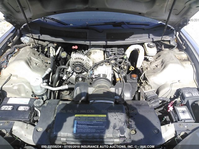 2G2FS22K822136137 - 2002 PONTIAC FIREBIRD Champagne photo 10