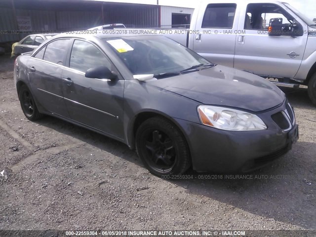 1G2ZG58B974201358 - 2007 PONTIAC G6 SE GRAY photo 1