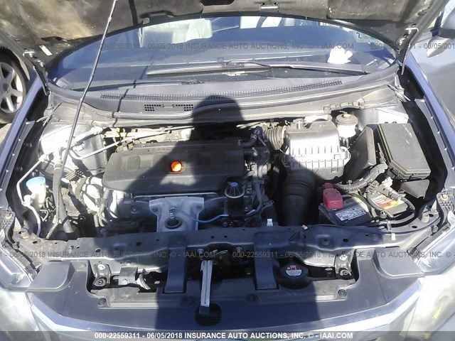 19XFB2F94CE010905 - 2012 HONDA CIVIC EXL 灰色 照片 10