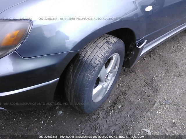 JA4LZ41F24U007389 - 2004 MITSUBISHI OUTLANDER XLS GRAY photo 6