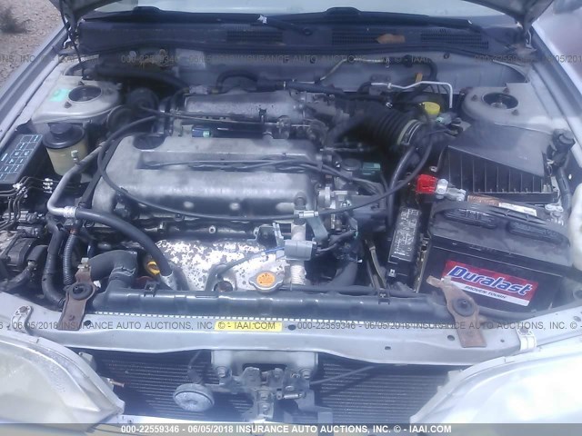 JNKCP11A2YT308978 - 2000 INFINITI G20 SILVER photo 10