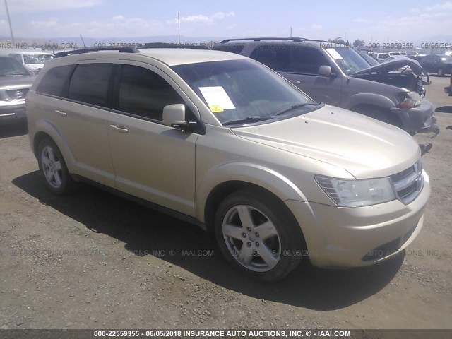 3D4PH5FVXAT160269 - 2010 DODGE JOURNEY SXT GOLD photo 1