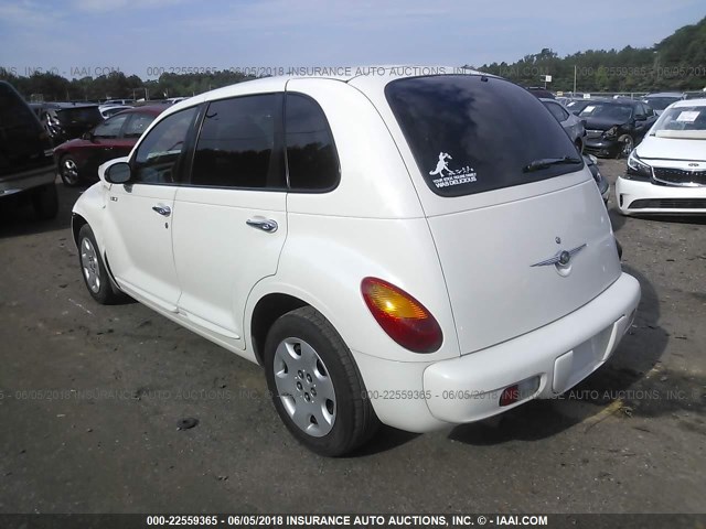 3C4FY48BX3T576749 - 2003 CHRYSLER PT CRUISER CLASSIC WHITE photo 3