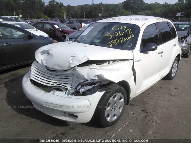 3C4FY48BX3T576749 - 2003 CHRYSLER PT CRUISER CLASSIC WHITE photo 6