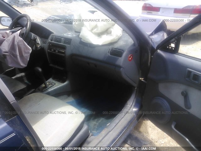 JT2BC52L1T0139846 - 1996 TOYOTA TERCEL DX BLUE photo 5