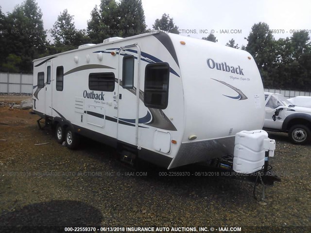 4YDT26029AB450860 - 2010 KEYSTONE OUTBACK WHITE photo 1