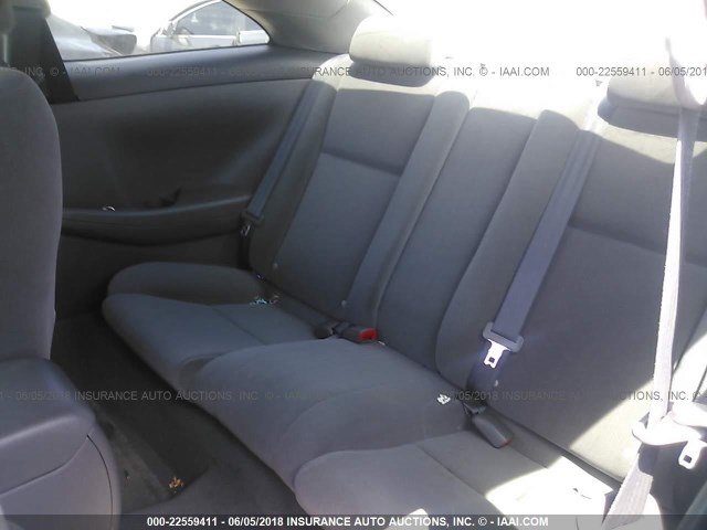 4T1CA38P14U021009 - 2004 TOYOTA CAMRY SOLARA SE/SLE ღია ლურჯი ფოტო 8