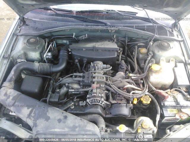 4S3BH675447625911 - 2004 SUBARU LEGACY OUTBACK AWP 绿色 照片 10