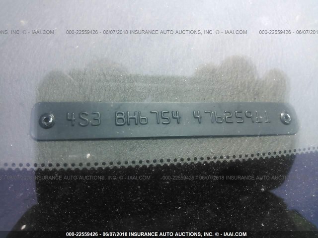 4S3BH675447625911 - 2004 SUBARU LEGACY OUTBACK AWP 绿色 照片 9