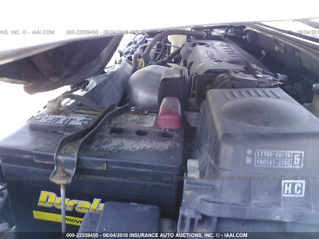 JTKDE177450036043 - 2005 TOYOTA SCION TC 黑色 照片 10