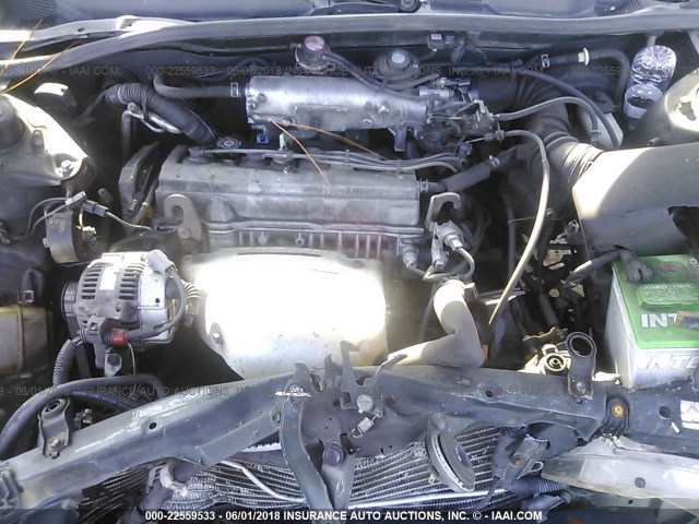 4T1BG22K7YU737551 - 2000 TOYOTA CAMRY CE/LE/XLE GREEN photo 10