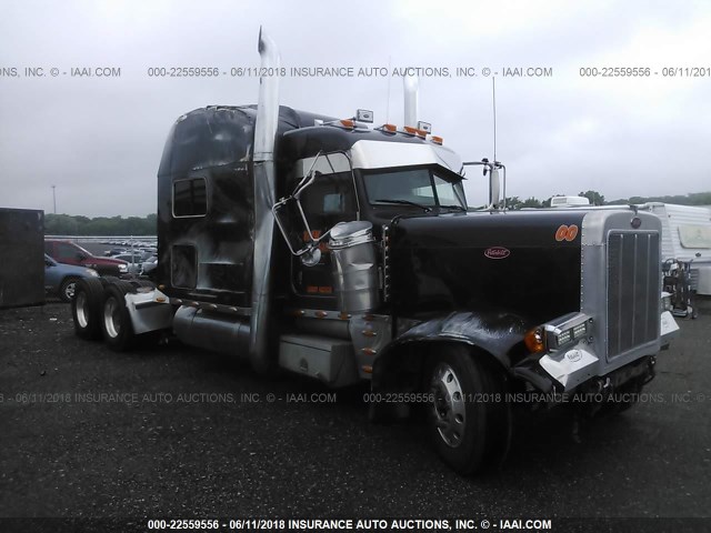 1XP5DB9X77D654730 - 2007 PETERBILT 379 BLACK photo 1