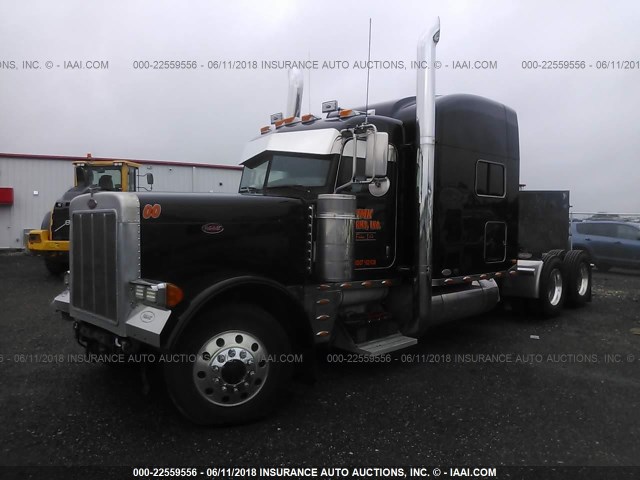 1XP5DB9X77D654730 - 2007 PETERBILT 379 BLACK photo 2