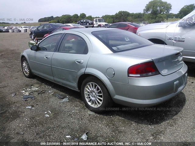 1C3EL46X76N100928 - 2006 CHRYSLER SEBRING Light Blue photo 3