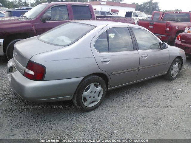 1N4DL01DX1C131324 - 2001 NISSAN ALTIMA XE/GXE/SE GRAY photo 4