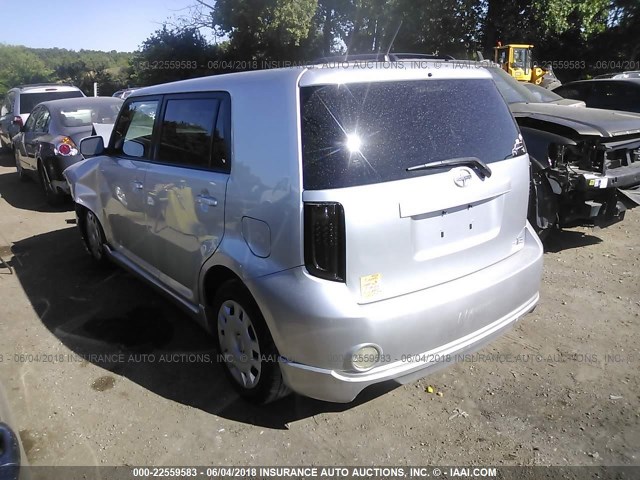 JTLKE50E281011885 - 2008 TOYOTA SCION XB Gümüş foto 3