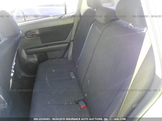JTLKE50E281011885 - 2008 TOYOTA SCION XB Gümüş foto 8
