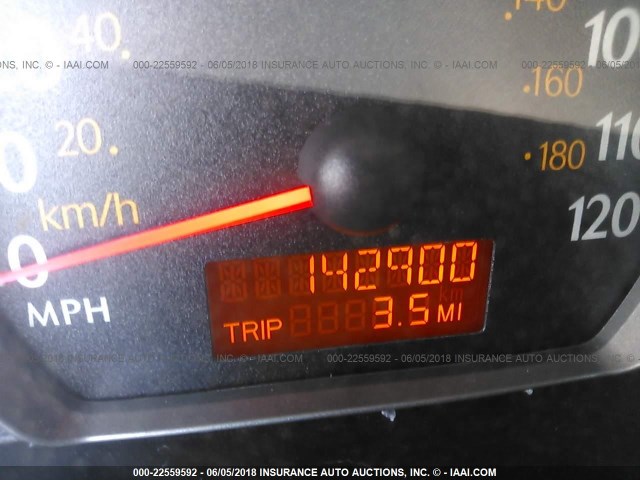 1G8AJ52F03Z164942 - 2003 SATURN ION LEVEL 2 BLACK photo 7