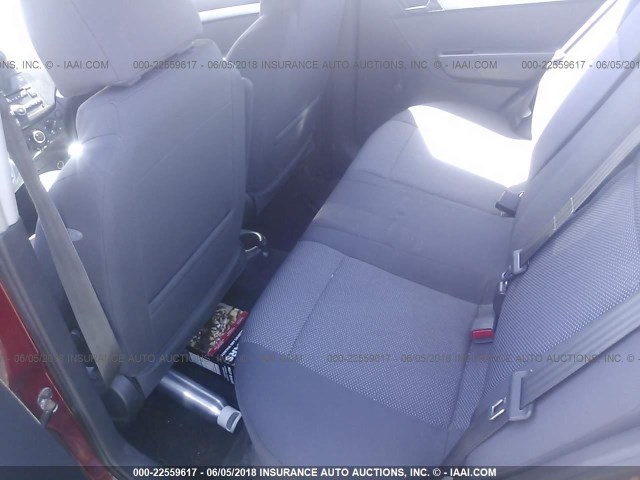 KL1TD5DE1AB120682 - 2010 CHEVROLET AVEO LS/LT 红色 照片 8